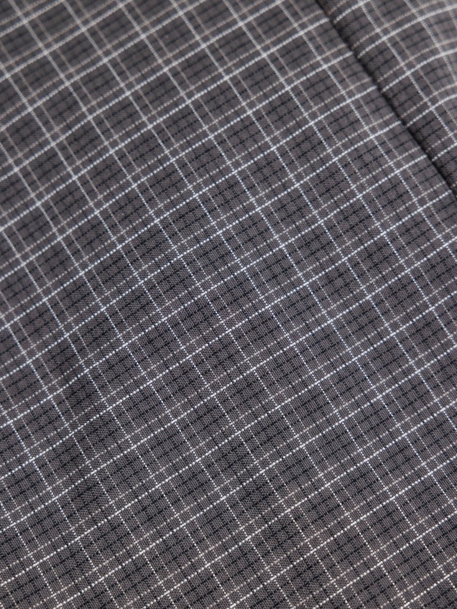 SE - 9597 - LOOSY - HUGME 2人掛けビーズソファ Charcoal Check