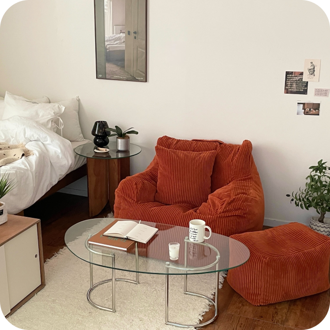 LOOSY(ルージー) 体をやさしく包み込むビーズソファ – Little Rooms LOOSY(ルージー) 体をやさしく包み込むビーズソファ – Little Rooms