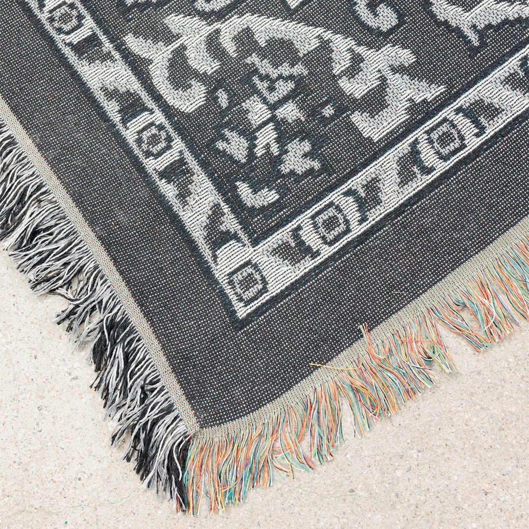 BR-10484-MERRY FRIDAY-MERRY FRIDAY ブランケット｜Persian Gray