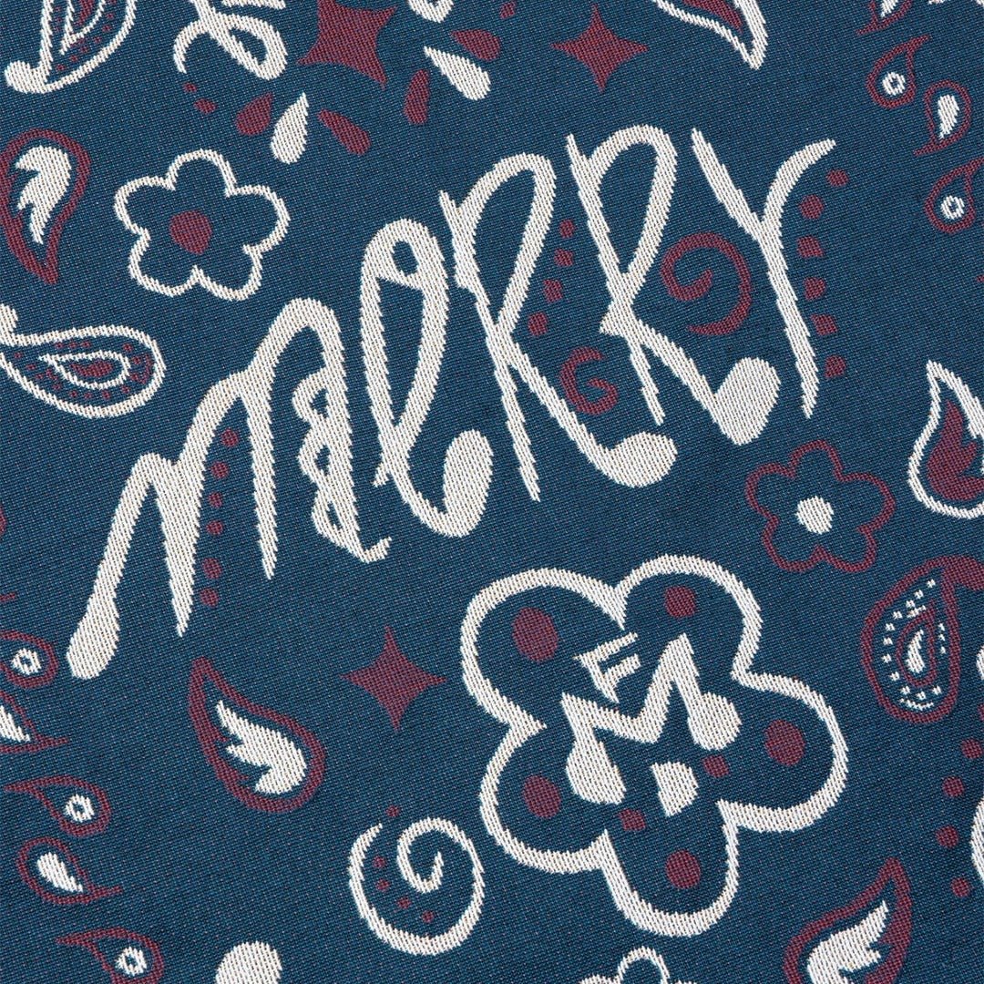 BR-10489-MERRY FRIDAY-MERRY FRIDAY ブランケット｜Paisley Navy
