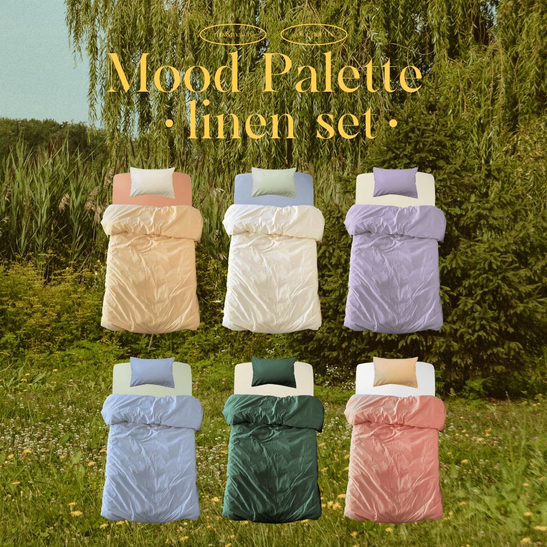 SE-5628-mix&match-【お得な4点set】Mood Palette Linen Set