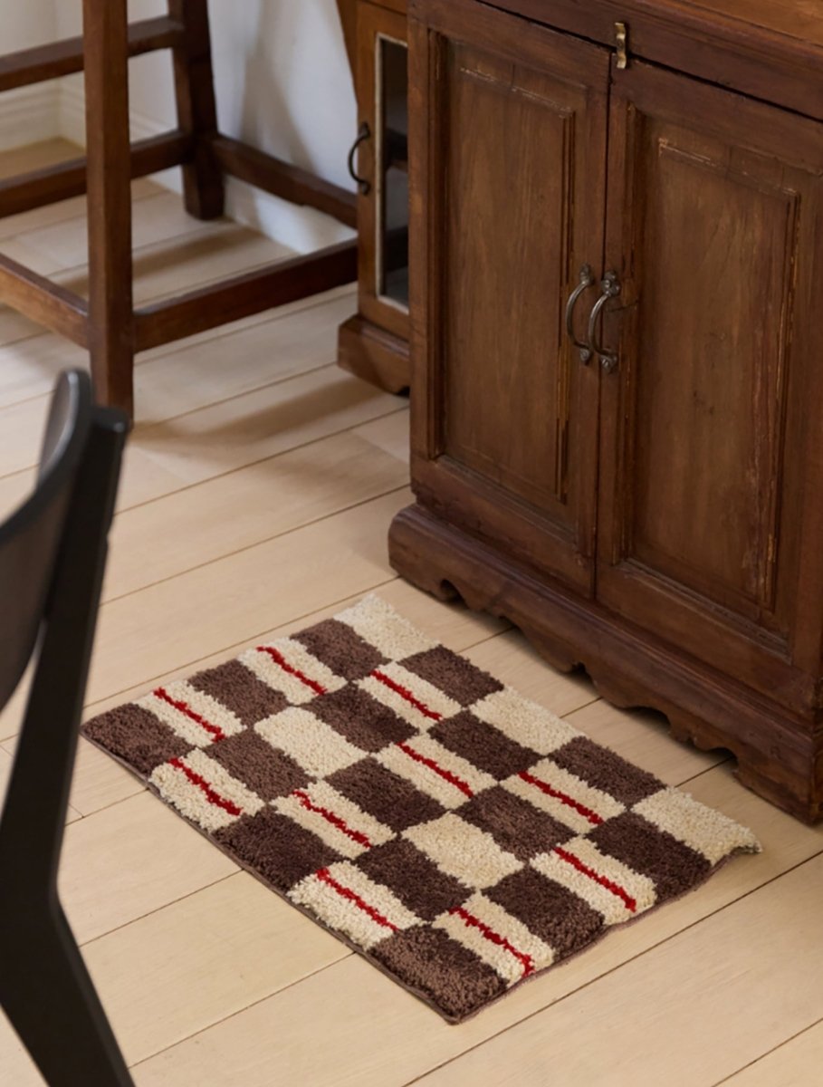BR - 8939 - nomia - nomia ミニラグ｜joy brownie rug