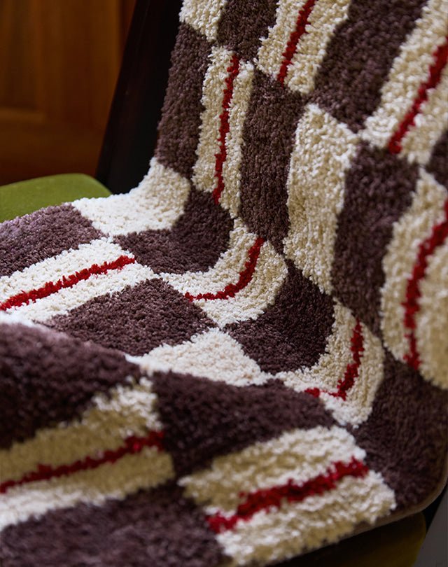 BR - 8939 - nomia - nomia ミニラグ｜joy brownie rug