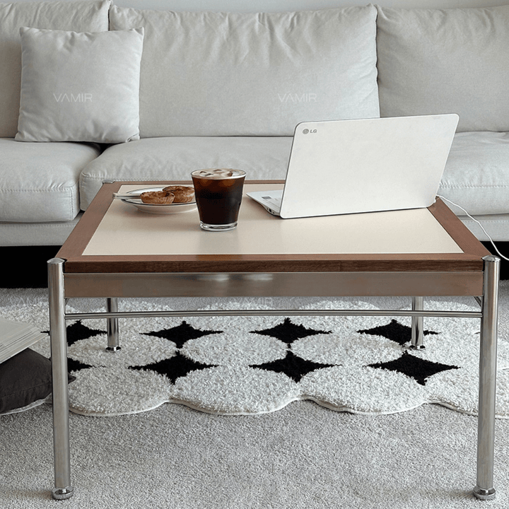 vamir ローテーブル　Little Rooms 韓国インテリア 通販】vamir ローテーブル｜Stainless Modular 2tier Sofa Table