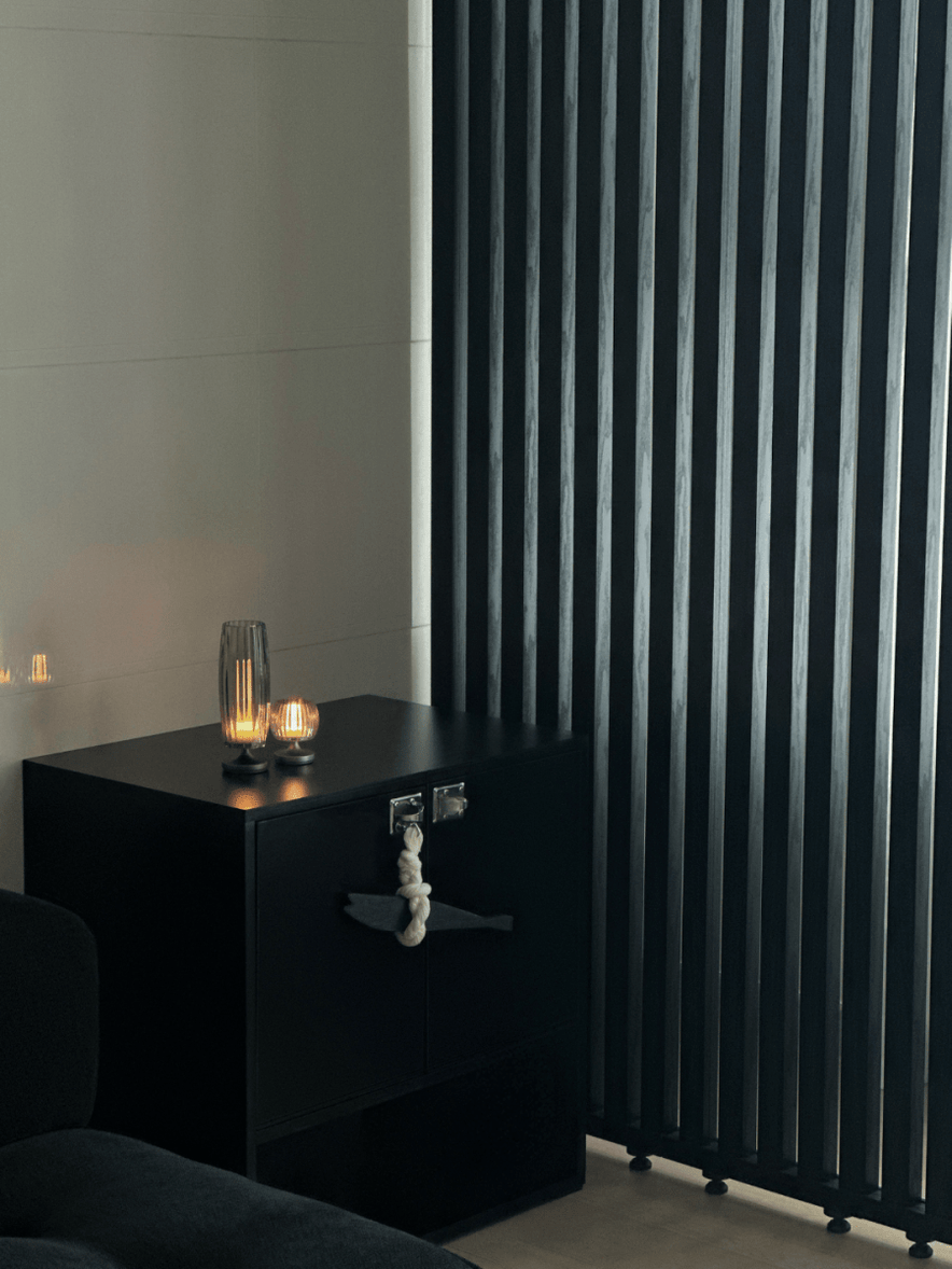 BR - 9627 - vamir - O'gre｜ブラックシードダブルドアキャビネット