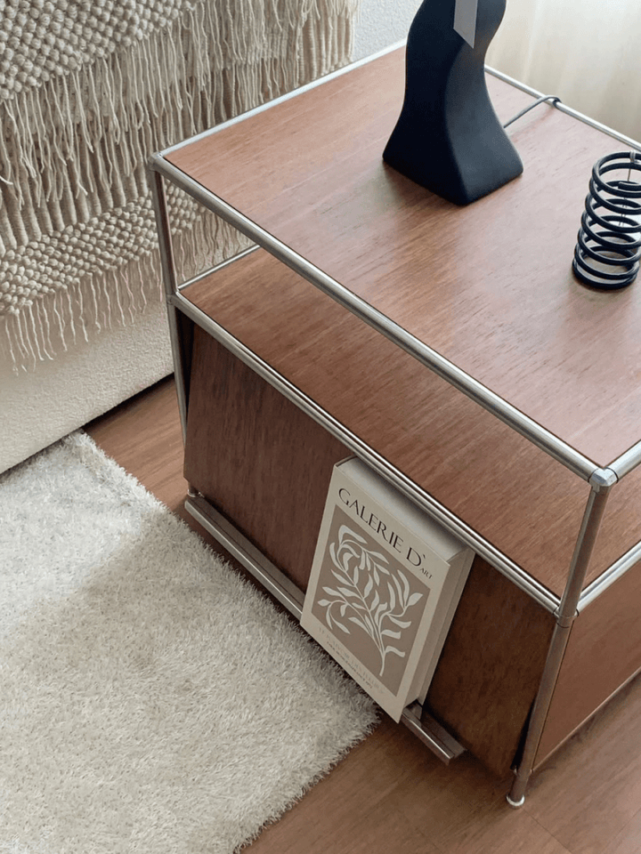 vamir｜クラシックウッディスライディングマガジンラック – Little Rooms