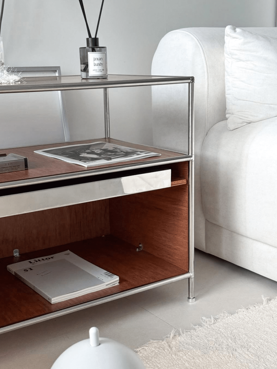 vamir｜クラシックウッディスライディングマガジンラック – Little Rooms