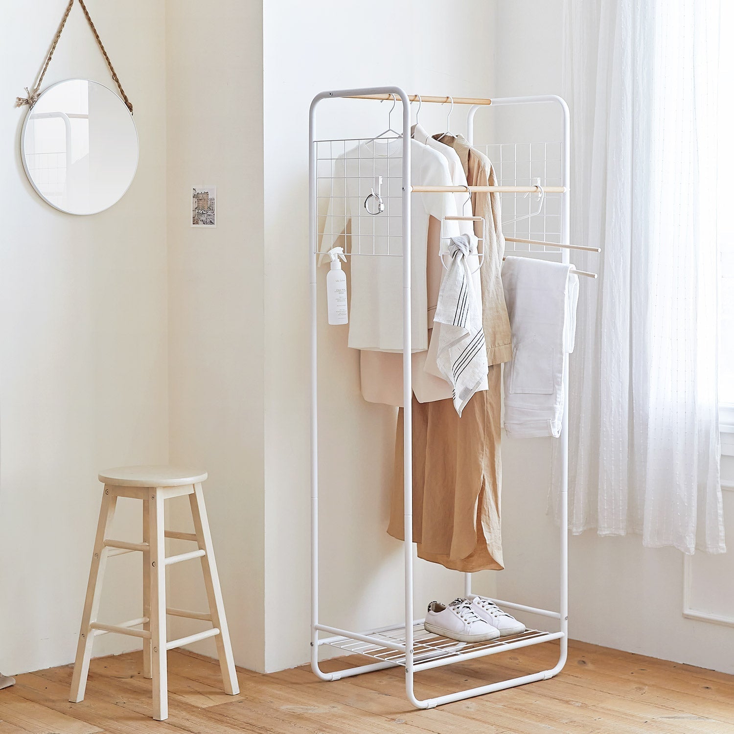 -sample-【Refurbe item】Roomnhome｜MASH マルチ収納ハンガーラック