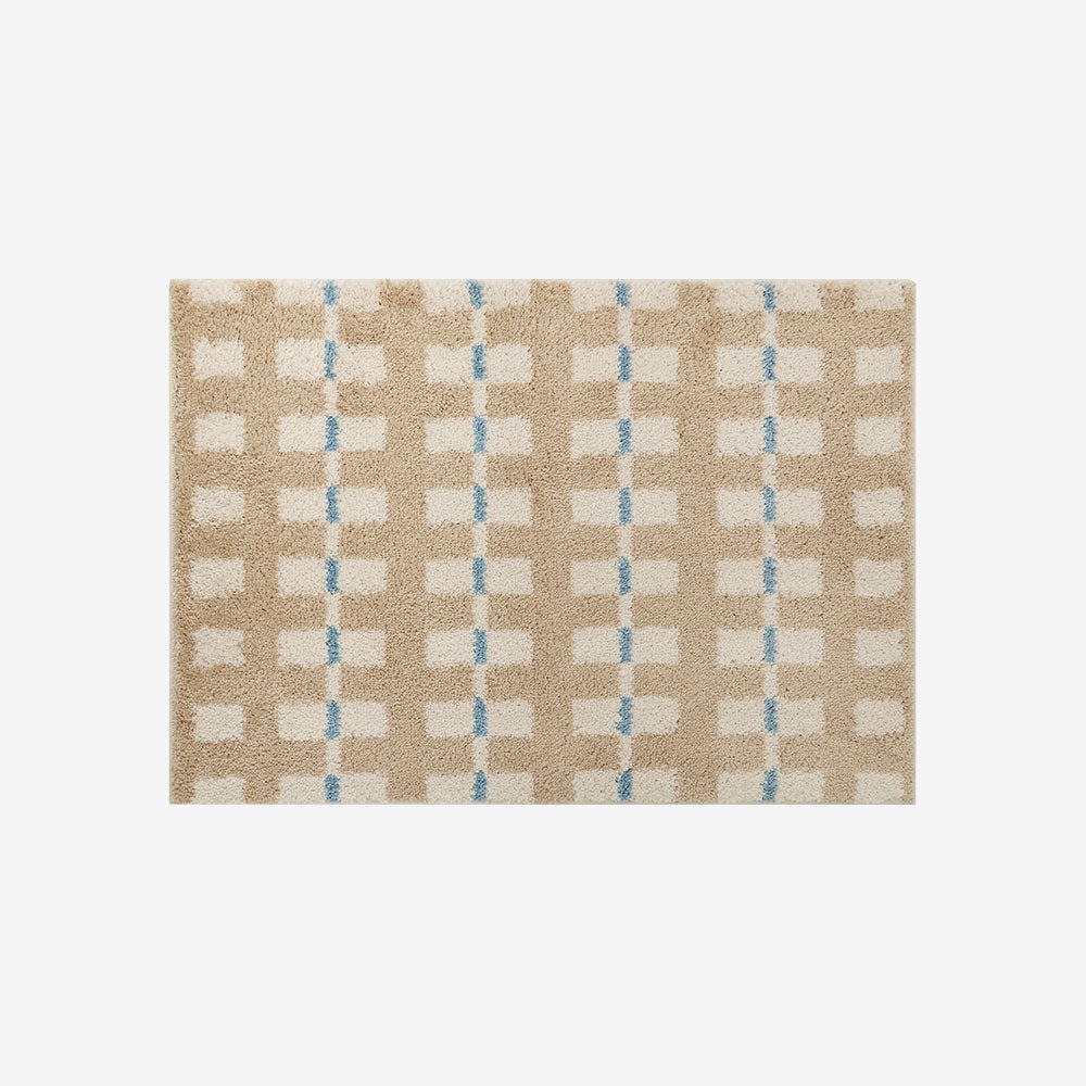 BR-4141-Ritten-Ritten ミニラグ｜Vanilla Door Mat