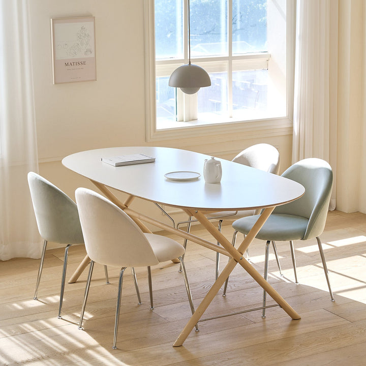 Roomnhome日本公式】Roomnhome｜ベルベットダイニングチェア 韓国