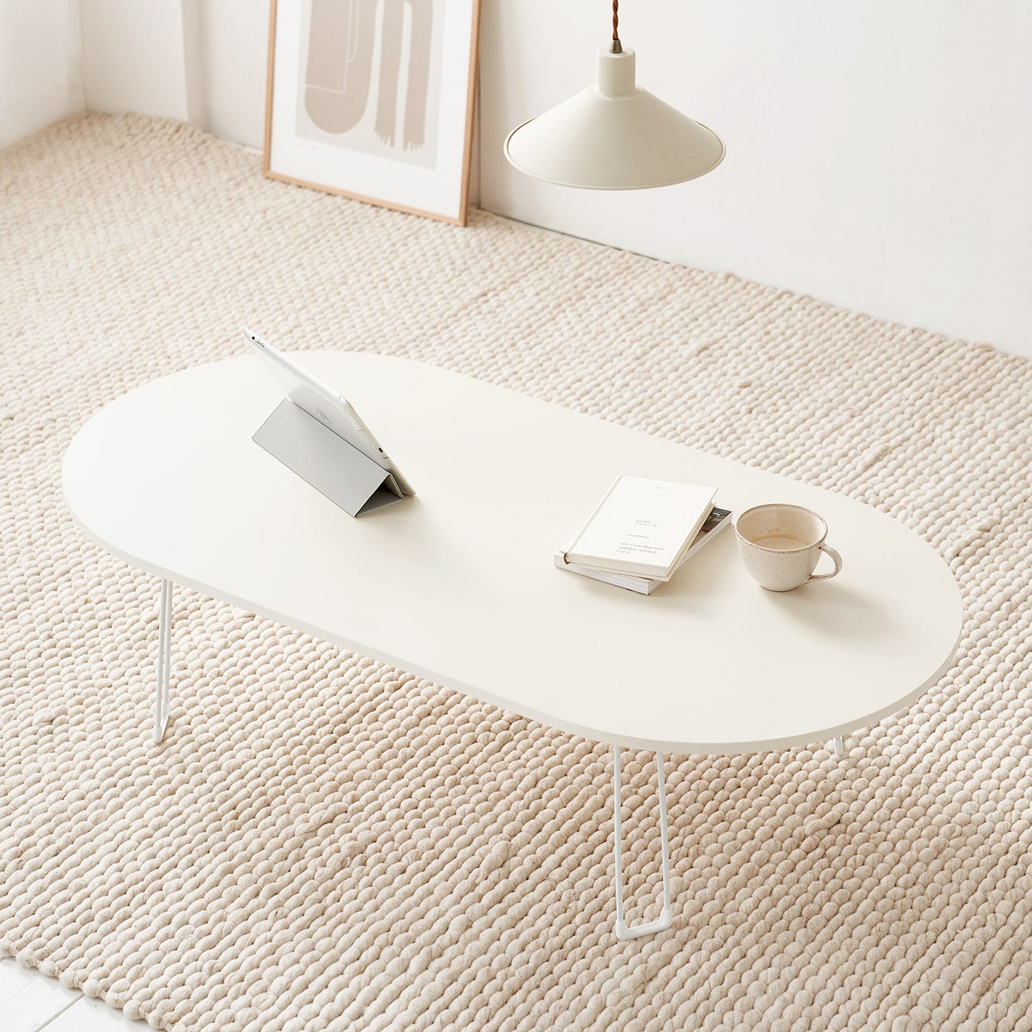 BR-2680-Roomnhome-Roomnhome｜The round 折りたたみローテーブル