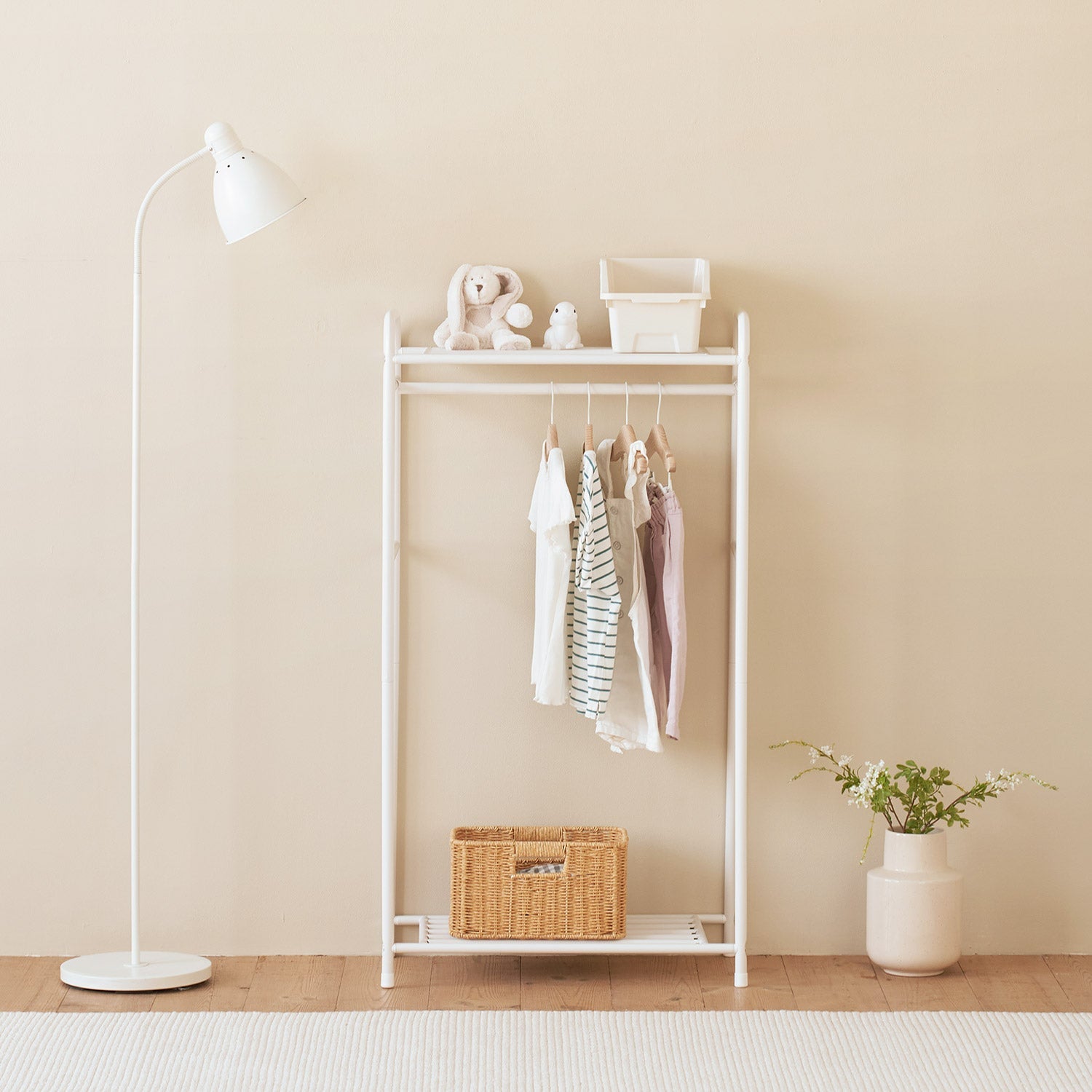 BR-3182-Roomnhome-Roomnhome｜MAISON 高さ調整できるハンガーラック