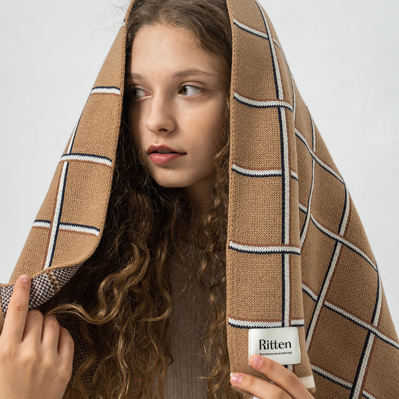 BR-3763-Ritten-Ritten ブランケット｜Hazel Blanket