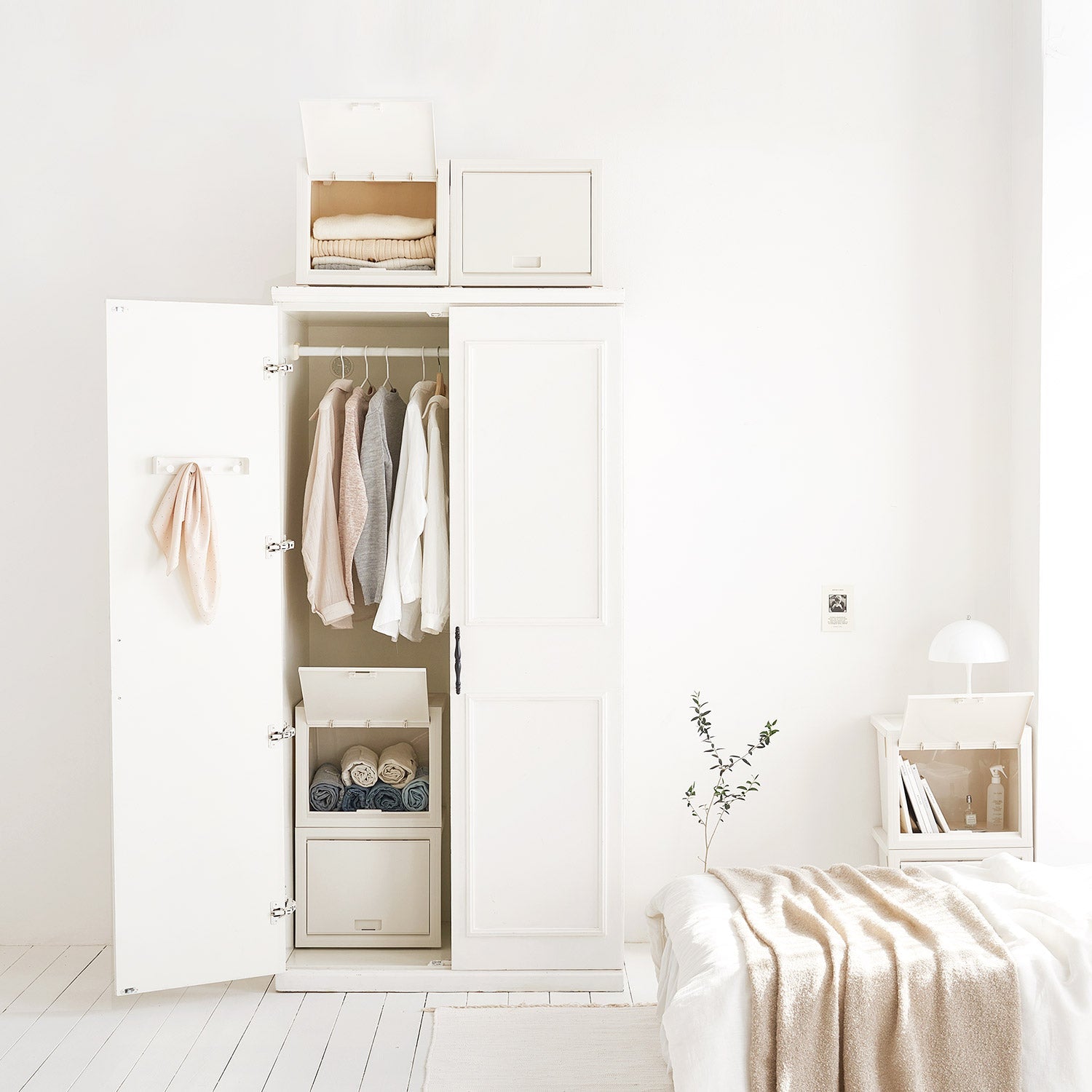 BR-2694-Roomnhome-Roomnhome｜Mild オープンドア収納ボックス 3個セット