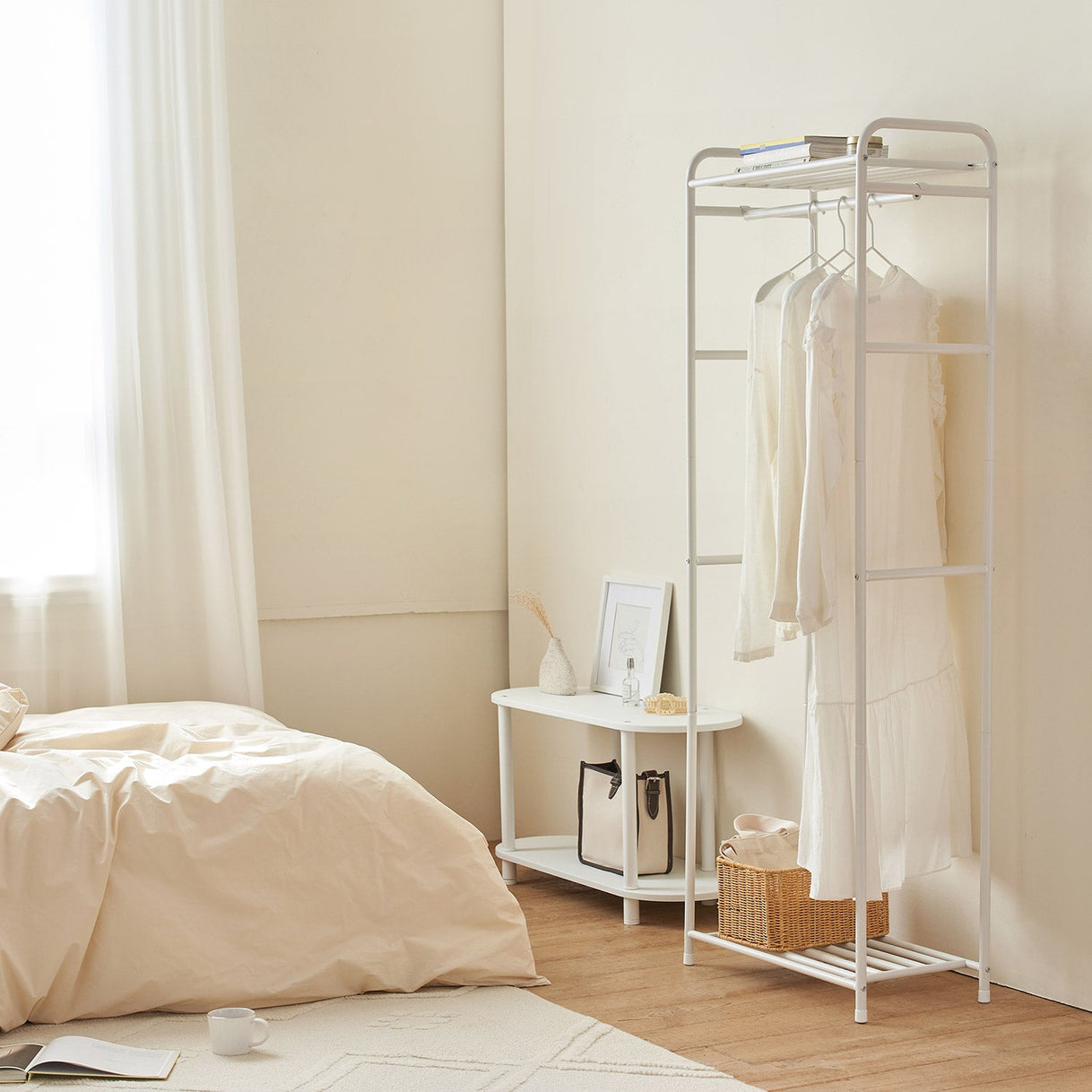 BR-3182-Roomnhome-Roomnhome｜MAISON 高さ調整できるハンガーラック