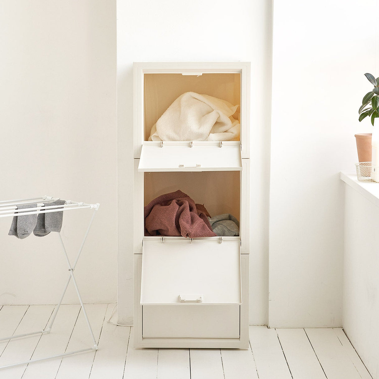 BR-2694-Roomnhome-Roomnhome｜Mild オープンドア収納ボックス 3個セット