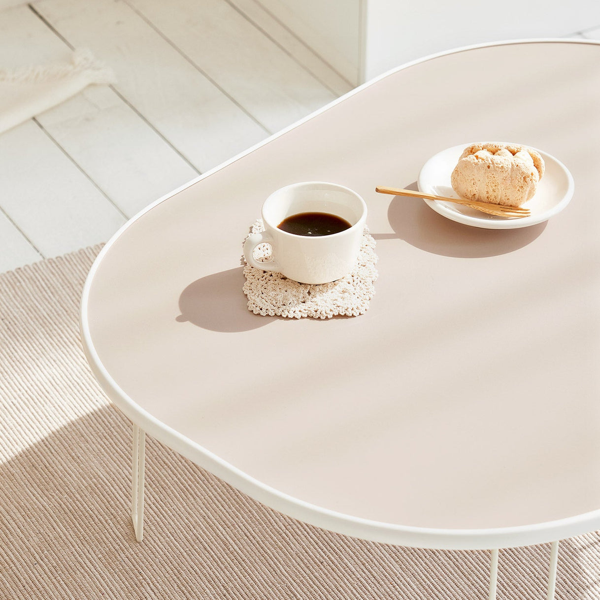 Roomnhome｜Mono ラウンド折りたたみローテーブル