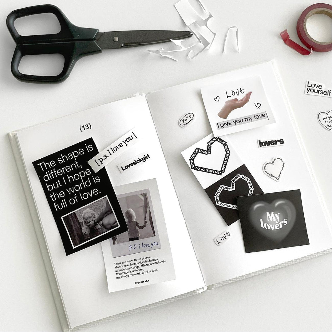 特別価格☆aromantic ロールシール♡メモ♡平袋セット fc084ba064d970da45b2351a8a21e4