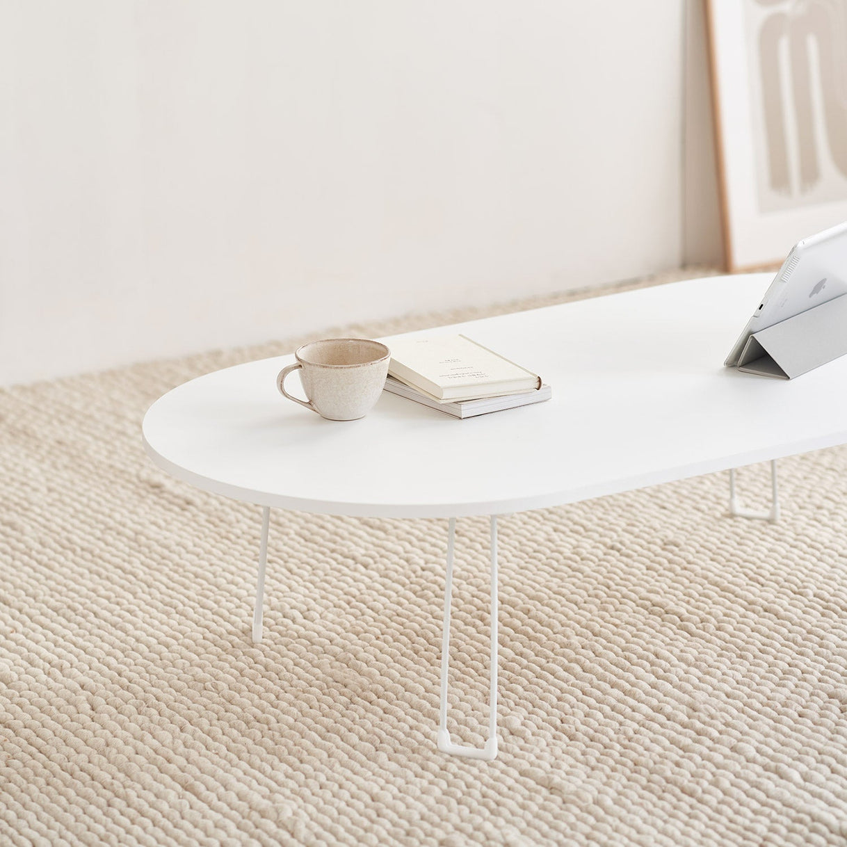 Roomnhome｜The round 折りたたみローテーブル