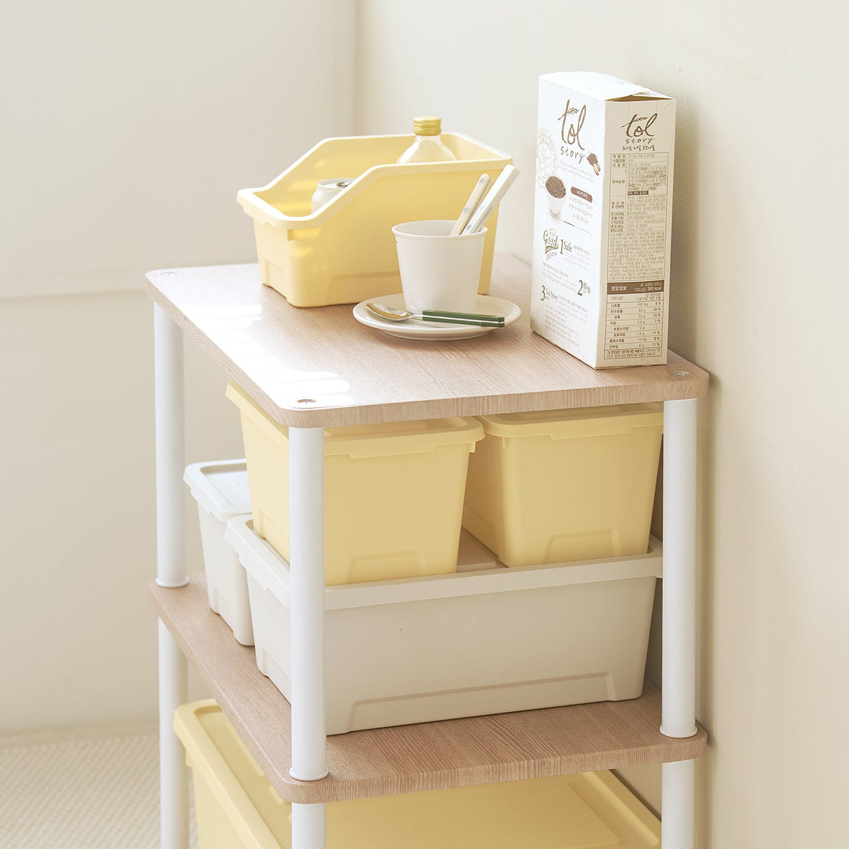 BR-3589-Roomnhome-Roomnhome 収納ボックス｜Mild 小物整理コンテナ 10個セット
