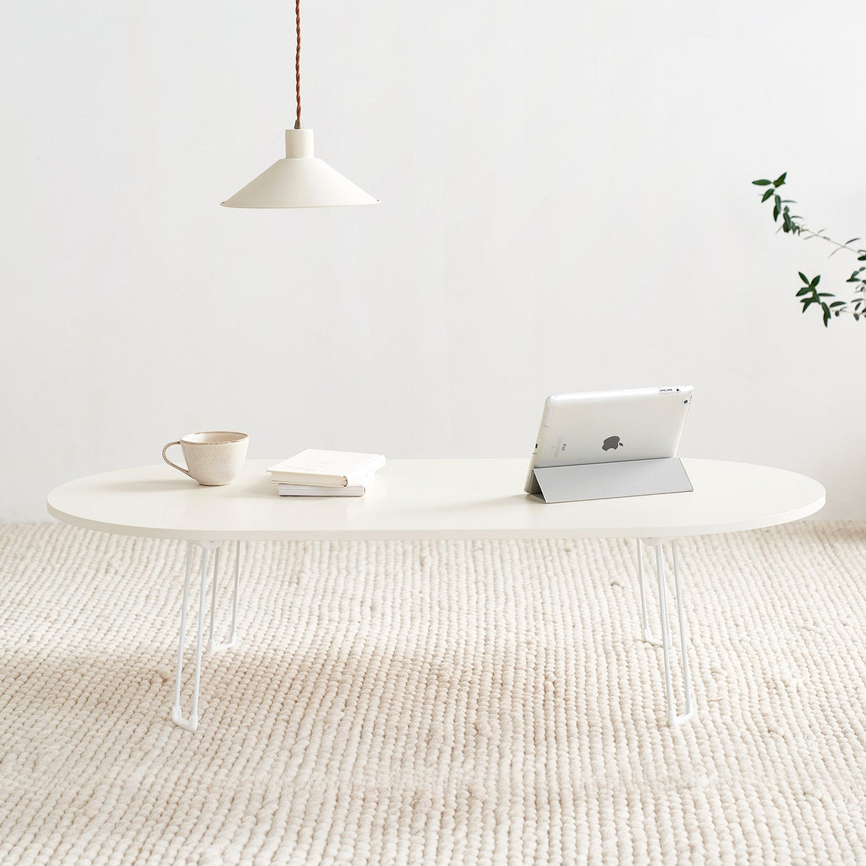 Roomnhome｜The round 折りたたみローテーブル