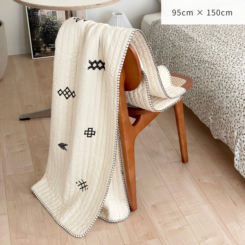 ふっくらキルトマルチカバー|ethnic quilt multi cover|イブル