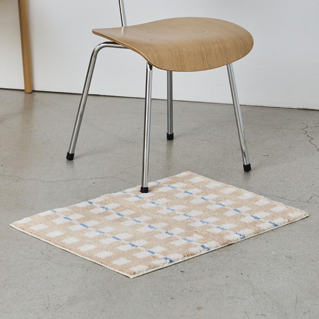 BR-4141-Ritten-Ritten ミニラグ｜Vanilla Door Mat