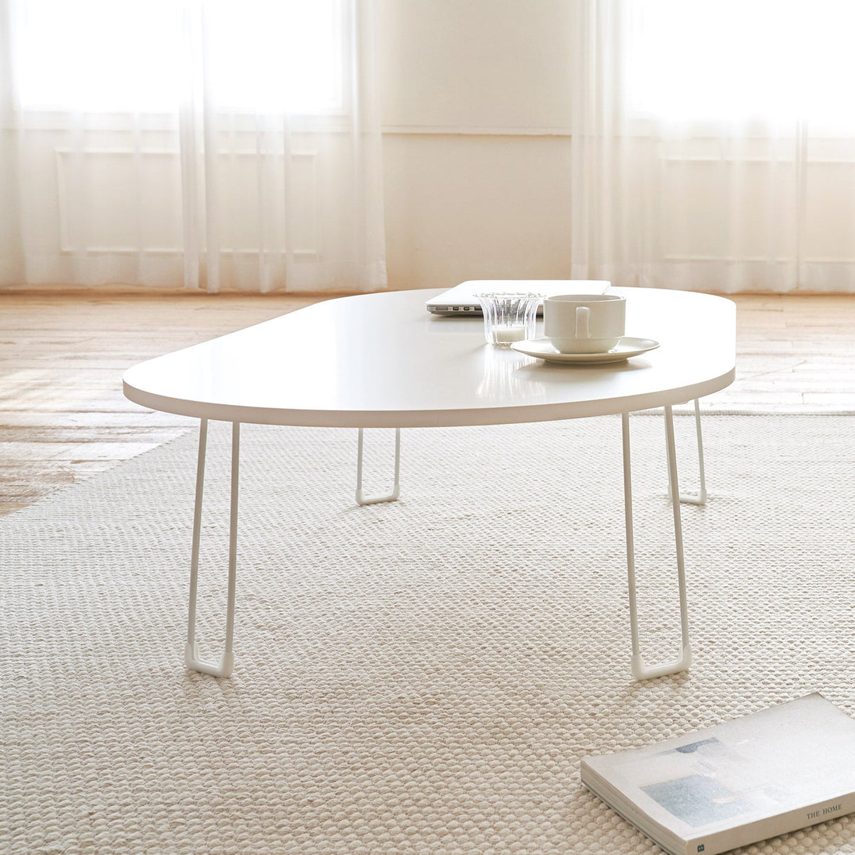 Roomnhome｜The round 折りたたみローテーブル