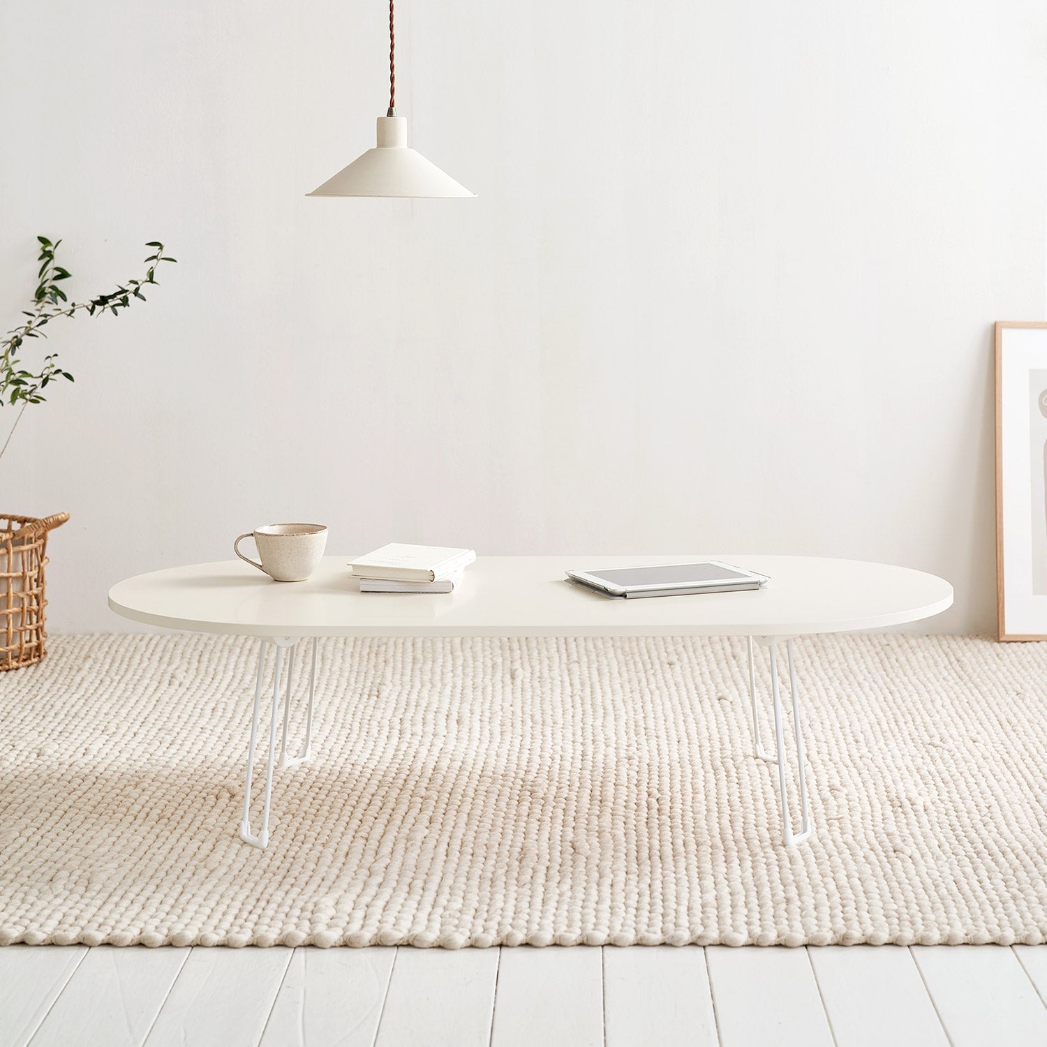Roomnhome｜The round 折りたたみローテーブル