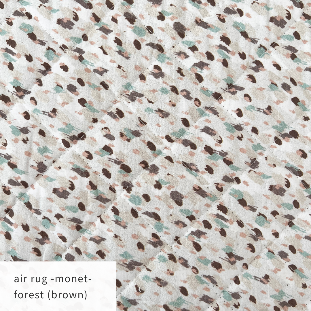 ふわっと軽やかキルトラグ air rug -monet-