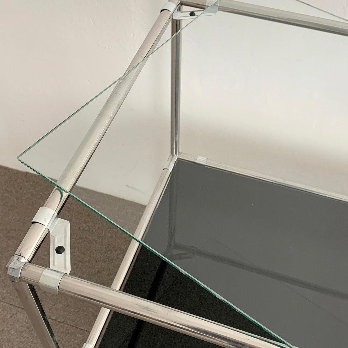 BR-1429-vamir-vamir サイドテーブル｜Stainless Modular Side Table Cube