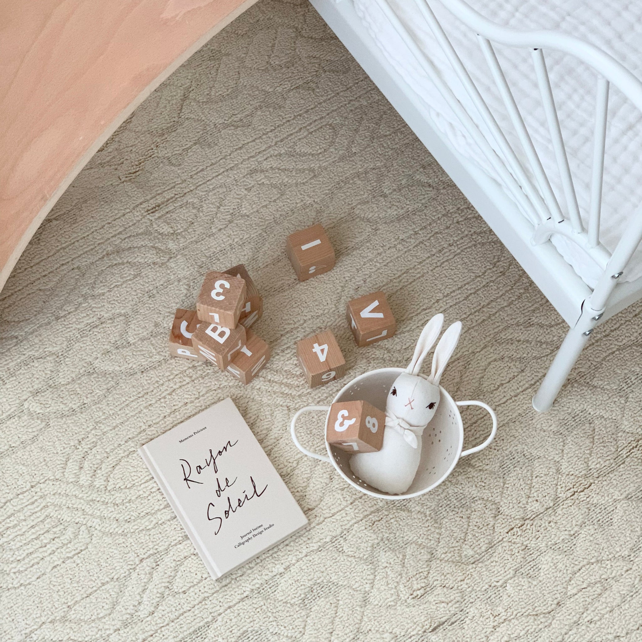BR-2541-Little Rooms select-洗えるデザインラグ knit tuft rug
