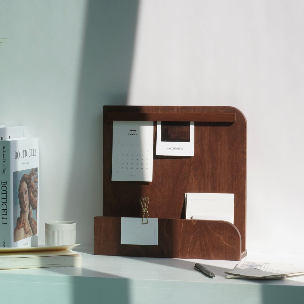 BR-1624-woothic-woothic デスク収納｜Memo Organizer M