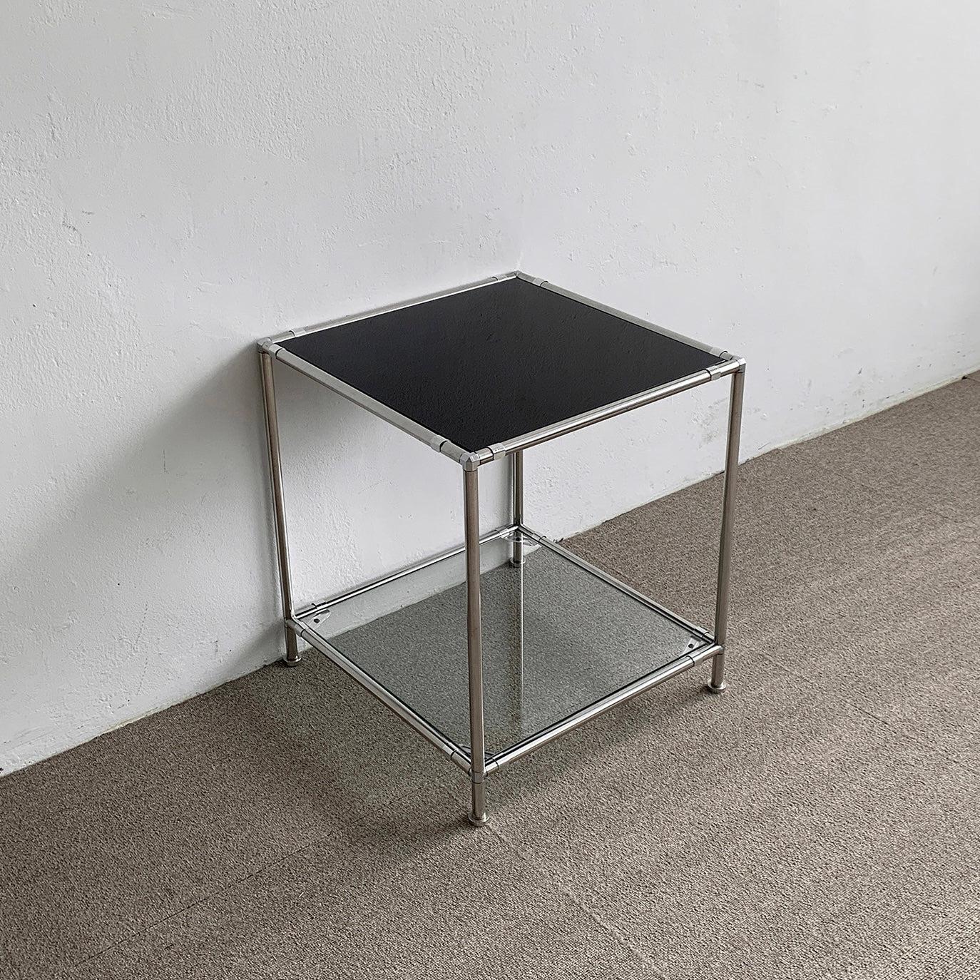BR-1429-vamir-vamir サイドテーブル｜Stainless Modular Side Table Cube