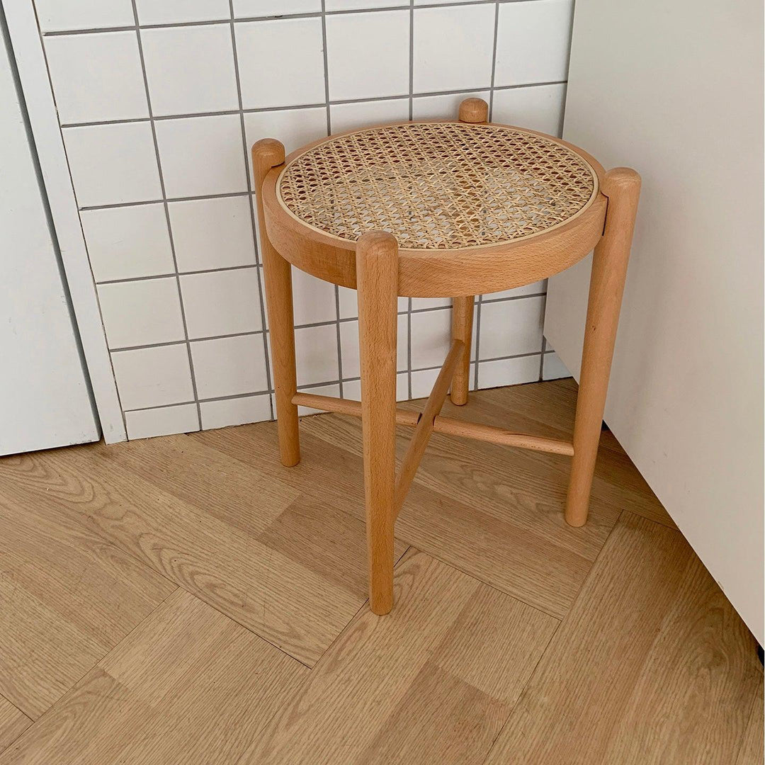 vamir日本公式】vamir スツール|Cane Round Stool|ラタン 韓国 vamir日本公式】vamir スツール|Cane Round Stool|ラタン 韓国