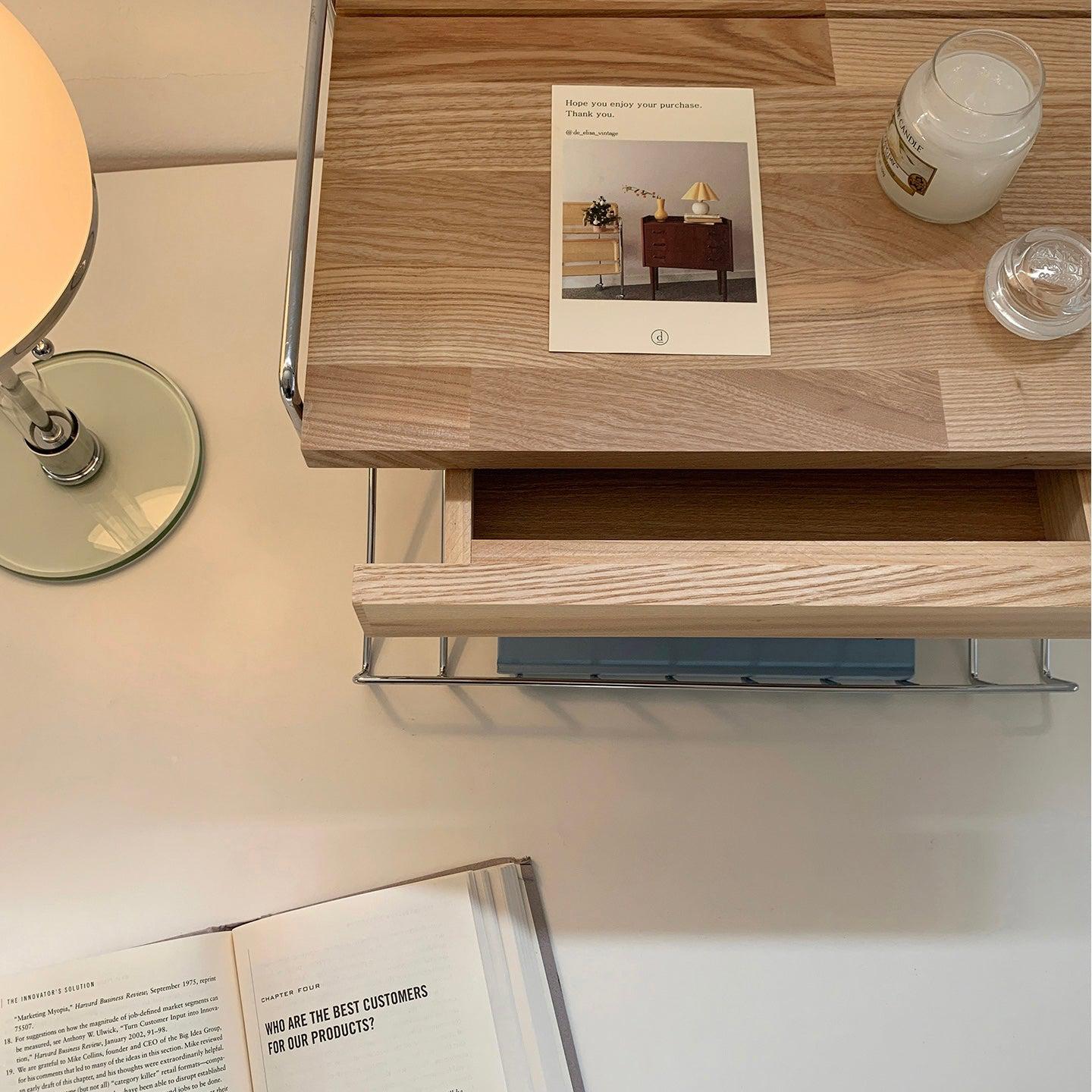 BR-1451-vamir-vamir デスク収納｜Magazinerack Wall Shelf Mini Table