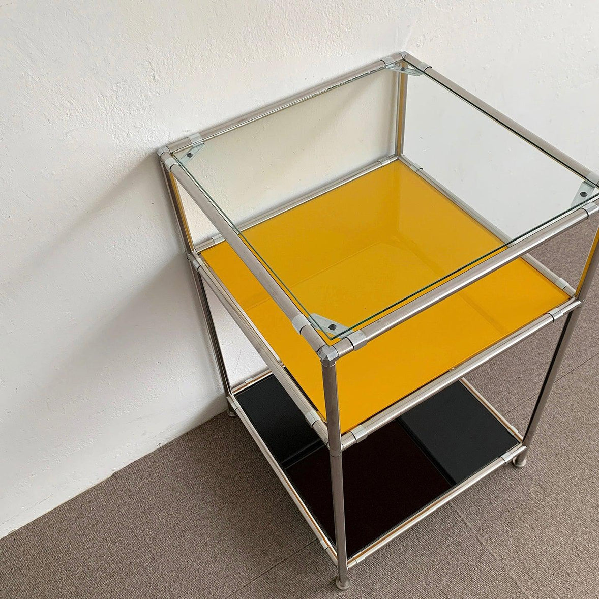 BR-1430-vamir-vamir サイドテーブル｜Stainless Modular Side Table High Cube