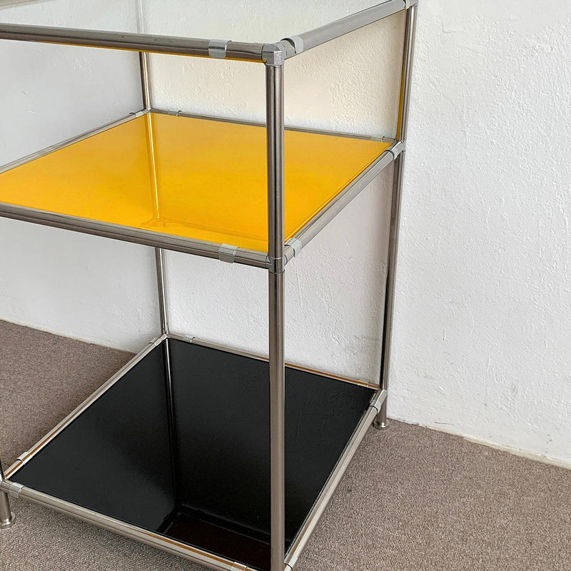 BR-1430-vamir-vamir サイドテーブル｜Stainless Modular Side Table High Cube
