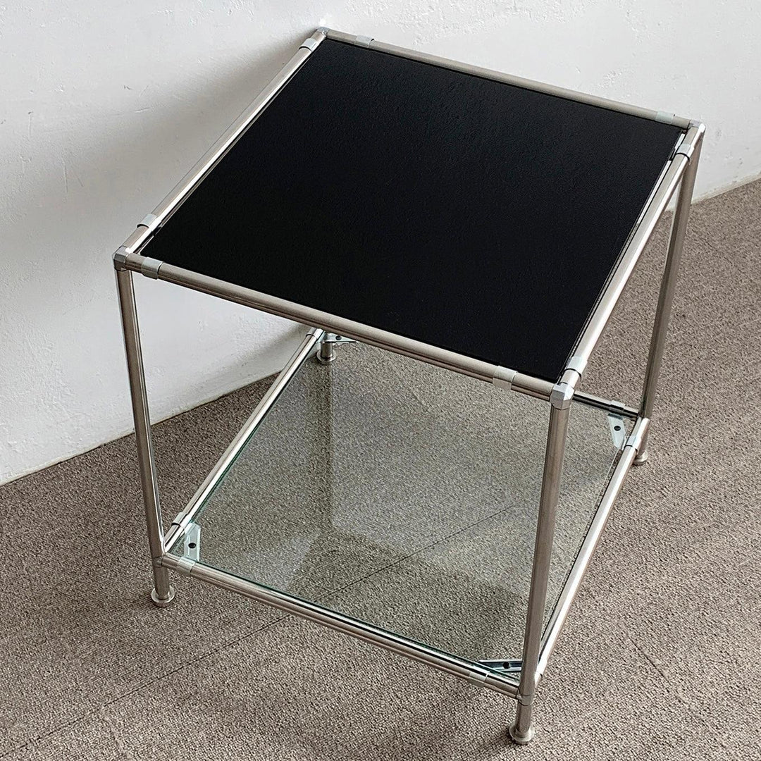 vamir サイドテーブル｜Stainless Modular Side Table Cube – Little Rooms