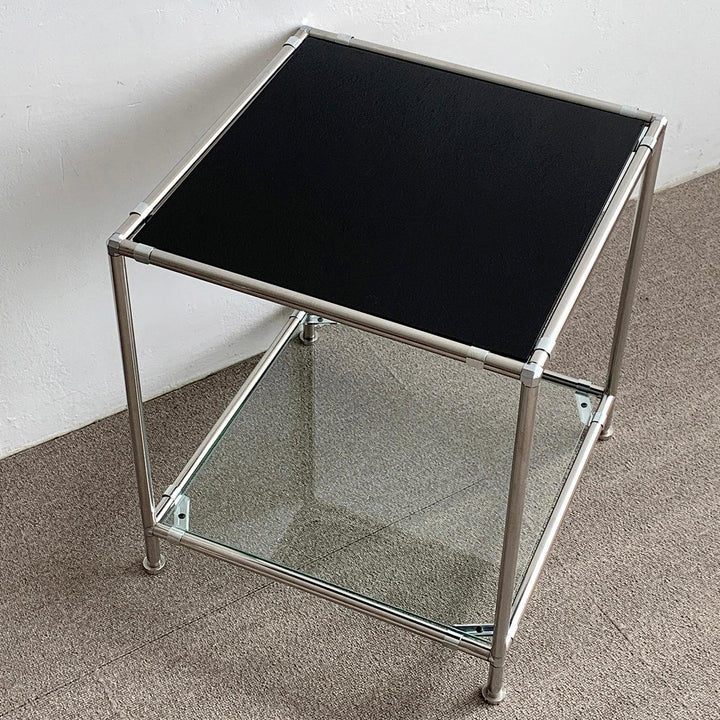 vamir サイドテーブル｜Stainless Modular Side Table Cube – Little Rooms