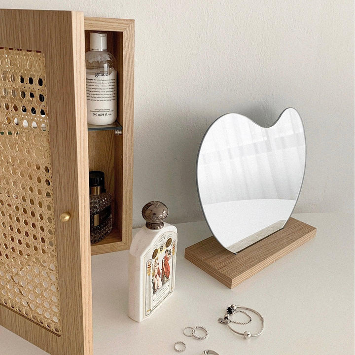 vamir 収納ボックス｜cane perfume storage｜ラタン 韓国インテリア おしゃれ 横30cm × 縦40cm × 奥行き9cm –  Little Rooms