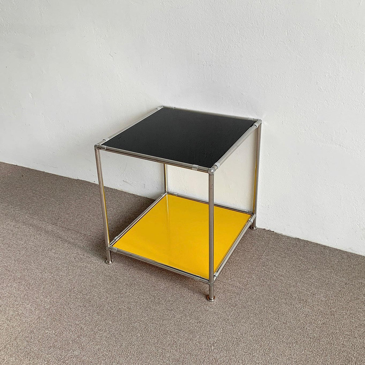 BR-1428-vamir-vamir サイドテーブル｜Stainless Modular Side Table Cube