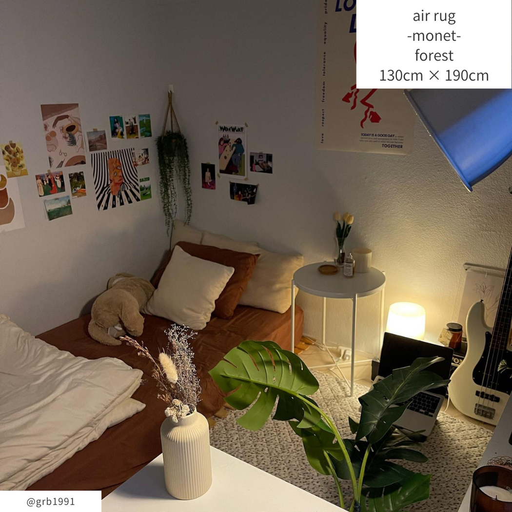 ふわっと軽やかキルトラグ air rug -monet-