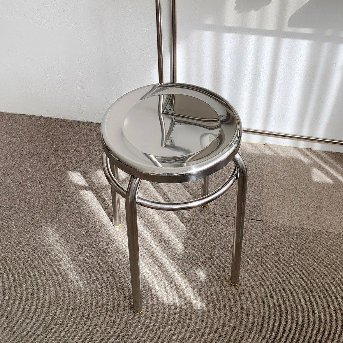 BR-1434-vamir-vamir スツール｜Stainless Round Stool