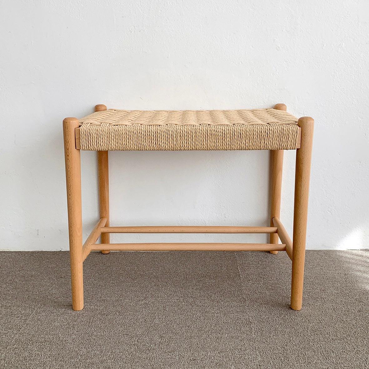 vamir ベンチ｜Beech Wood Denish Papercord Stool