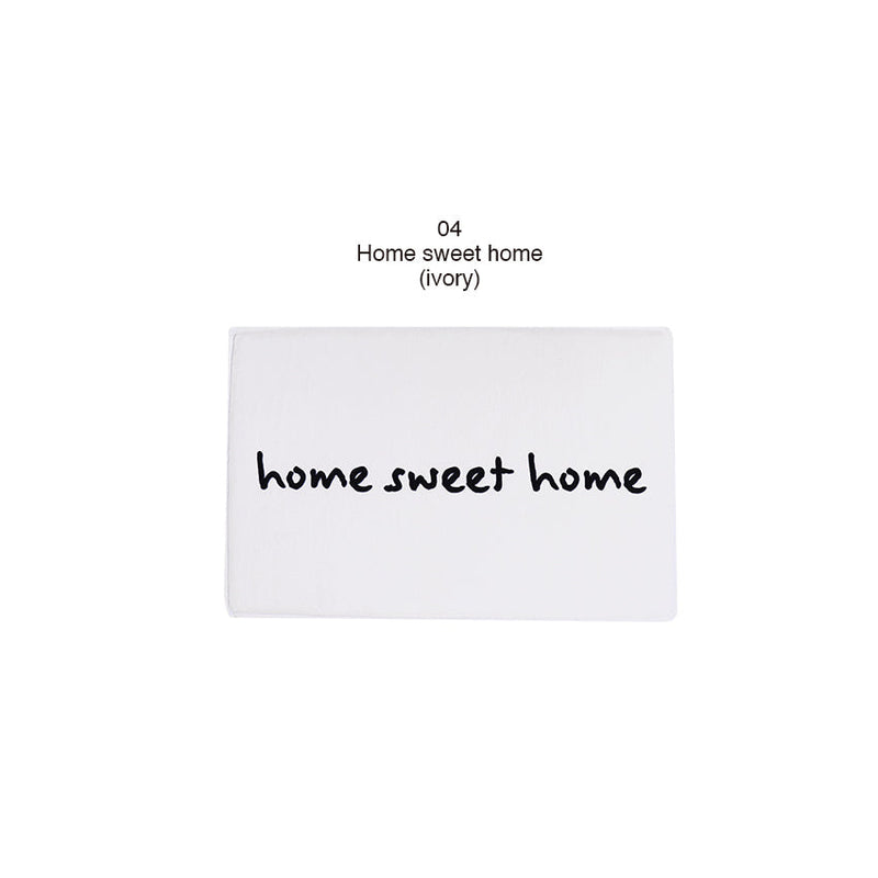 BR-3342-morl-morl ミニラグ｜Home sweet home (ivory)
