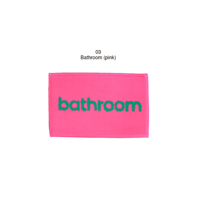morl ミニラグ｜Bathroom (pink)