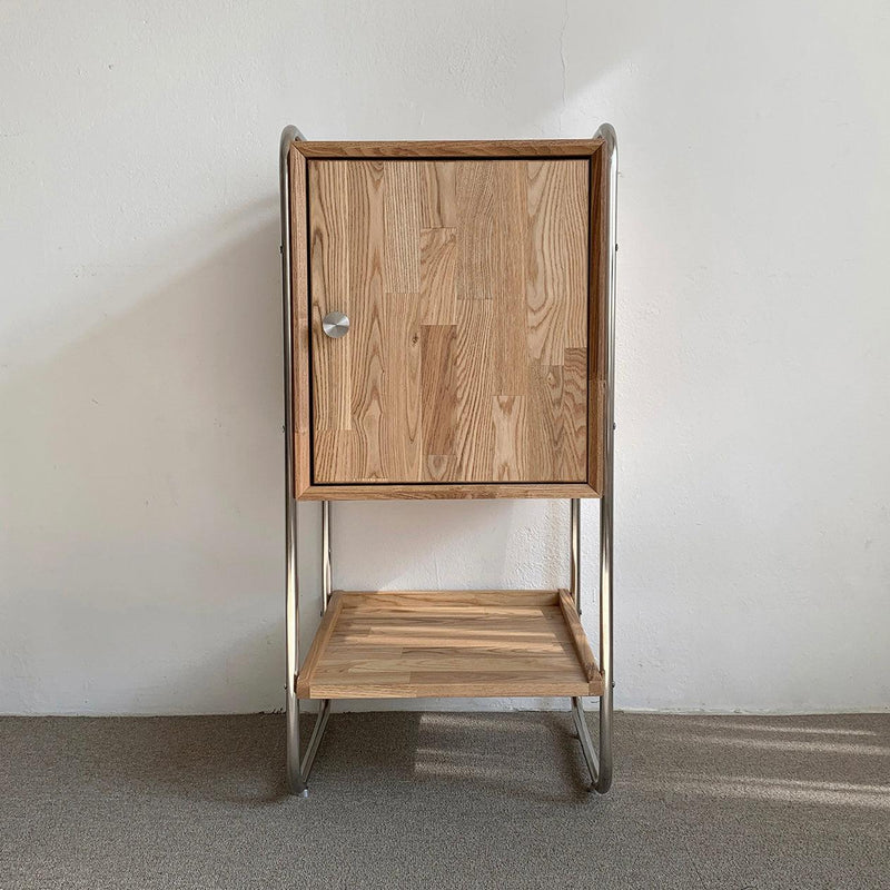 BR-1459-vamir-vamir サイドテーブル｜Cube Ash Stainless Side Table