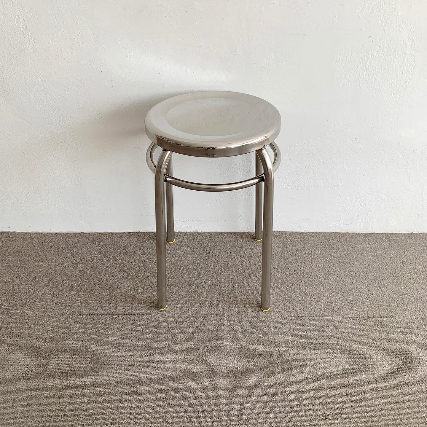 BR-1434-vamir-vamir スツール｜Stainless Round Stool