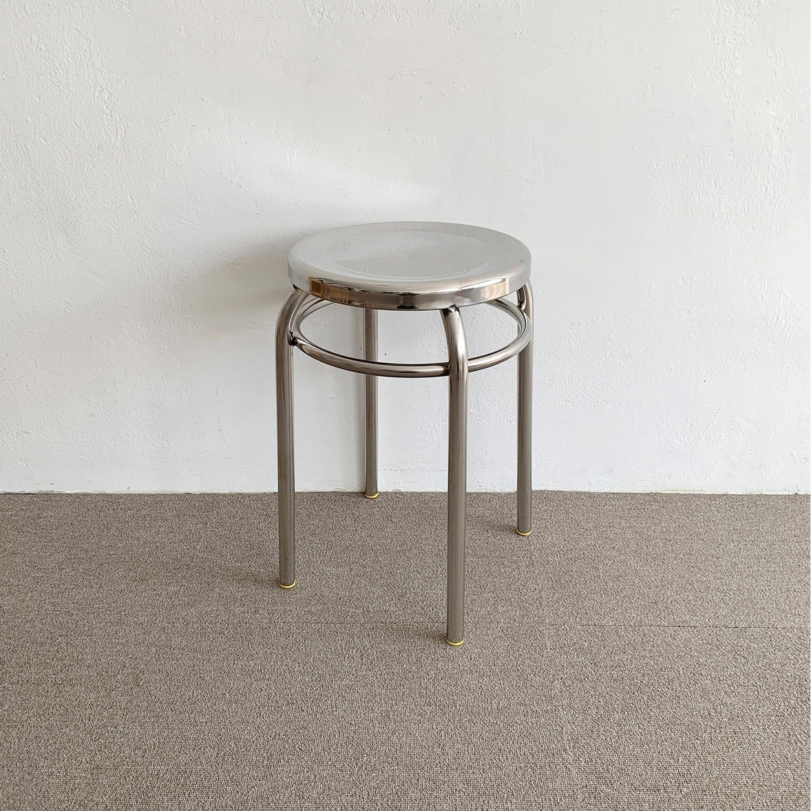 BR-1434-vamir-vamir スツール｜Stainless Round Stool